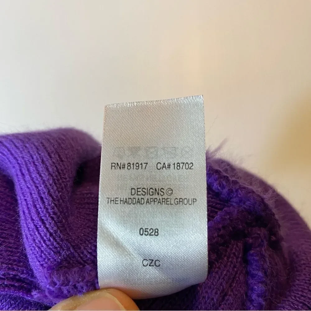 Nike youth girls kids purple pink Cuff beanie Hat 5-10 yrs old